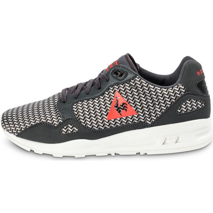 Le Coq Sportif Lcs R900 Géo Jacquard Gris - Chaussures Baskets Basses Homme